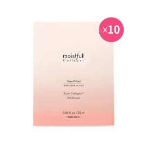 Korean Beauty Skincare -ETUDE-[set] Moistfull Collagen Sheet Mask 10pcs
