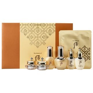 GlowingGorgeous -The History of Whoo-Cheongidan Radiant Regenerating Gold Concentrate Special Set 7pcs 7 pcs