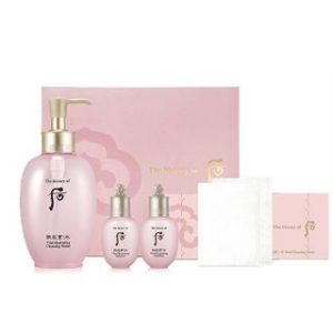 GlowingGorgeous -The History of Whoo-Gongjinhyang Soo Yeon Vital Hydrating Cleansing Water Special Set 4 pcs