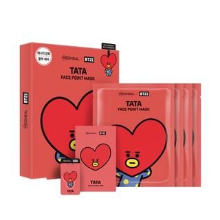 Korean Beauty Skincare -Mediheal-BTS BT21 Face Point Mask Set (7 Types) TATA