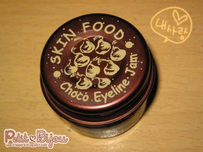 Skin Food Choco Eyeline Jam #1 Choco Dip Black