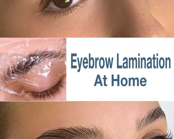 DIY brow lamination! $30 for $120 salon-worthy results